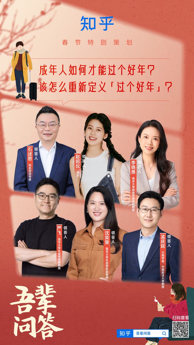 节特辑：个性自由与多元年轻一代重新定义过年PG电子麻将胡了2试玩知乎“吾辈问答”春(图1)